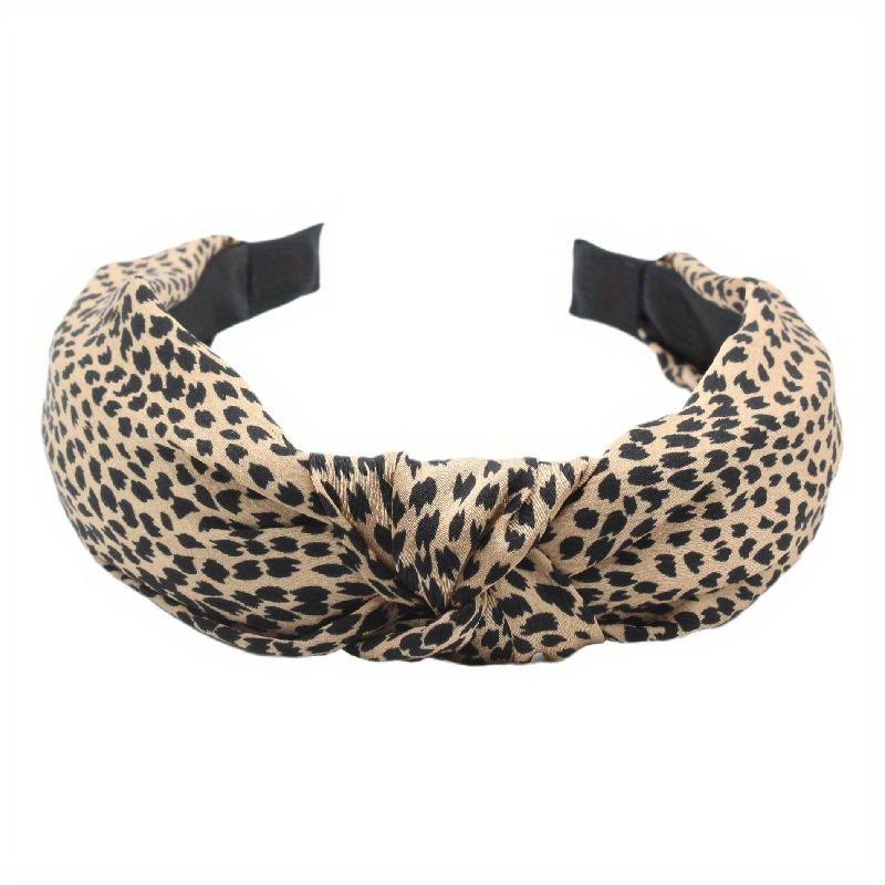 Women's Fabric Leopard Print Headwear, Hair Accessories, Hair Bands