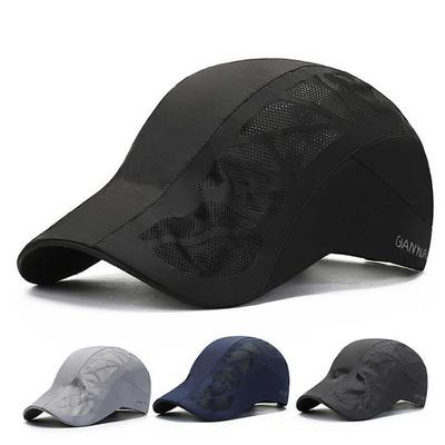 Outdoor Sport Hüte Schnelltrocknende Baseballkappen Herren Damen Verstellbar Atmungsaktiv Dünner Mesh Hut