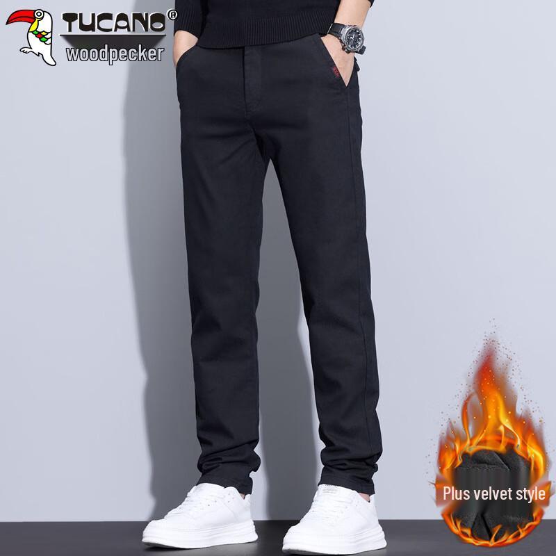 TUCANO Men's Autumn/Winter Straight-Leg Casual Pants