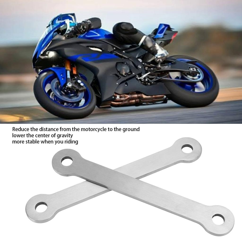 2 Pcs Aluminium Alloy Lowering Link Drop Kit Motorcycle Accessories Replacement for R6 2017‑2018