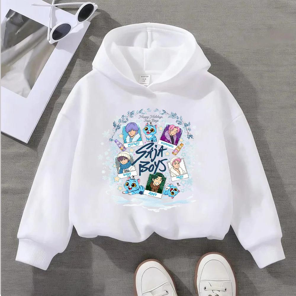 Comfortable Huntmas Children's Hoodie with Cute Christmas Characters and a "Huntmas Wishes" Designed Girls' Sweatshirt