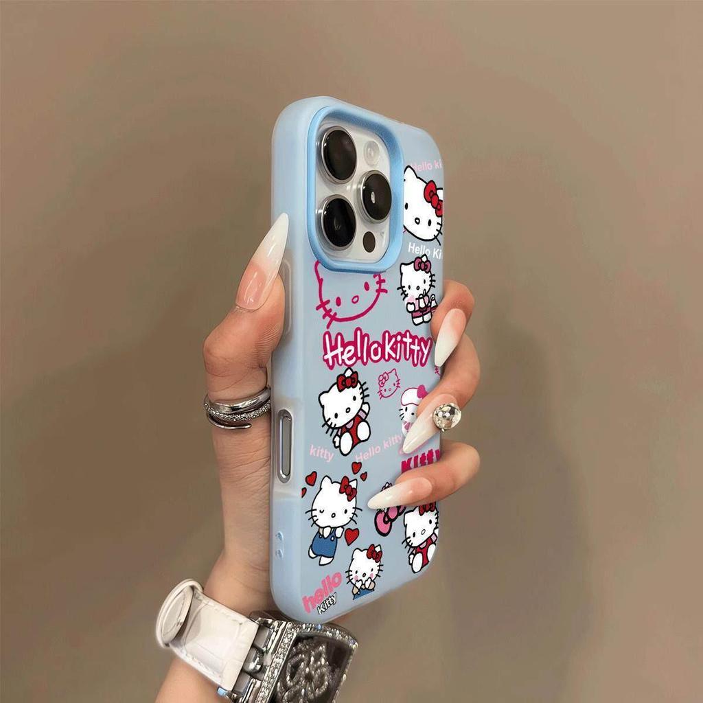 Hello Kitty Jelly Case: Drop-proof Two-in-One for iPhone 17 Pro/16
