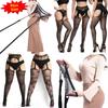 Plus Large Size Black Fishnet Stockings Hollow Women'S Tights Xxxxxl Sheer Sexy Pantyhose For Woman Night Club Party Street Wear