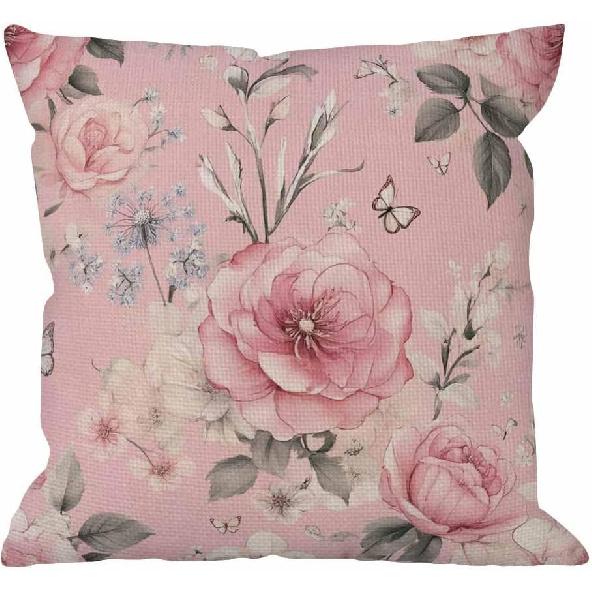 HGOD DESIGNS Bee Pillow Cover,Decorative Pillow Bees Watercolour Drawing Pillow Cases Cotton Linen Outdoor Indoor Square Cushion Covers for Home Sofa