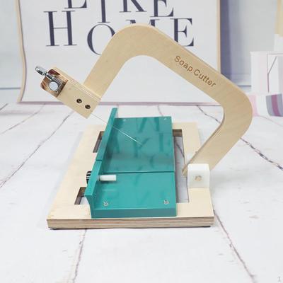 Wooden Soap Cutter Adjustable Wire Slicer Cutting Tool for Handmade Making Candles Trimming DIY