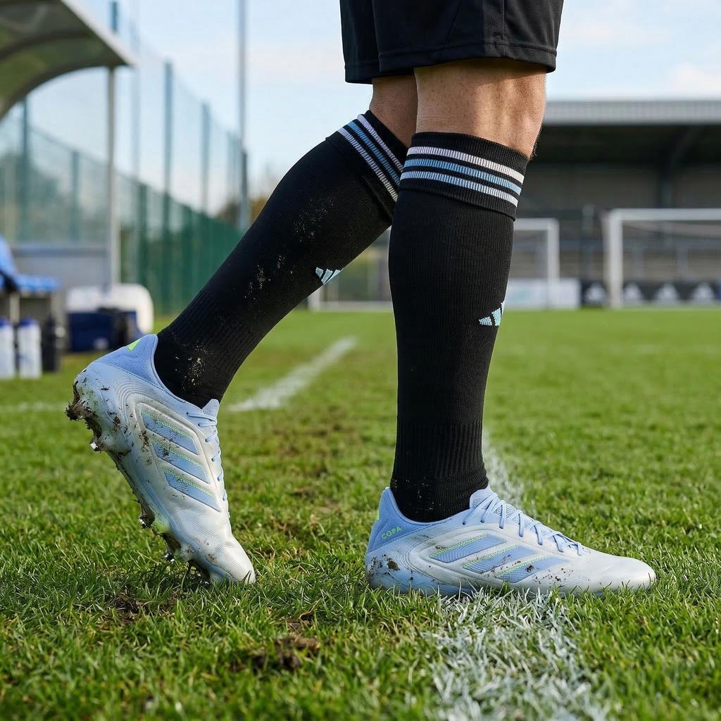 Adidas Copa Pure 3 III Elite FG - Pánské fotbalové kopačky Stříbrno-Modré ID9038 ORIGINÁL