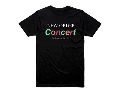 New Order "Nordamerika-Tour 1989" - T-Shirt