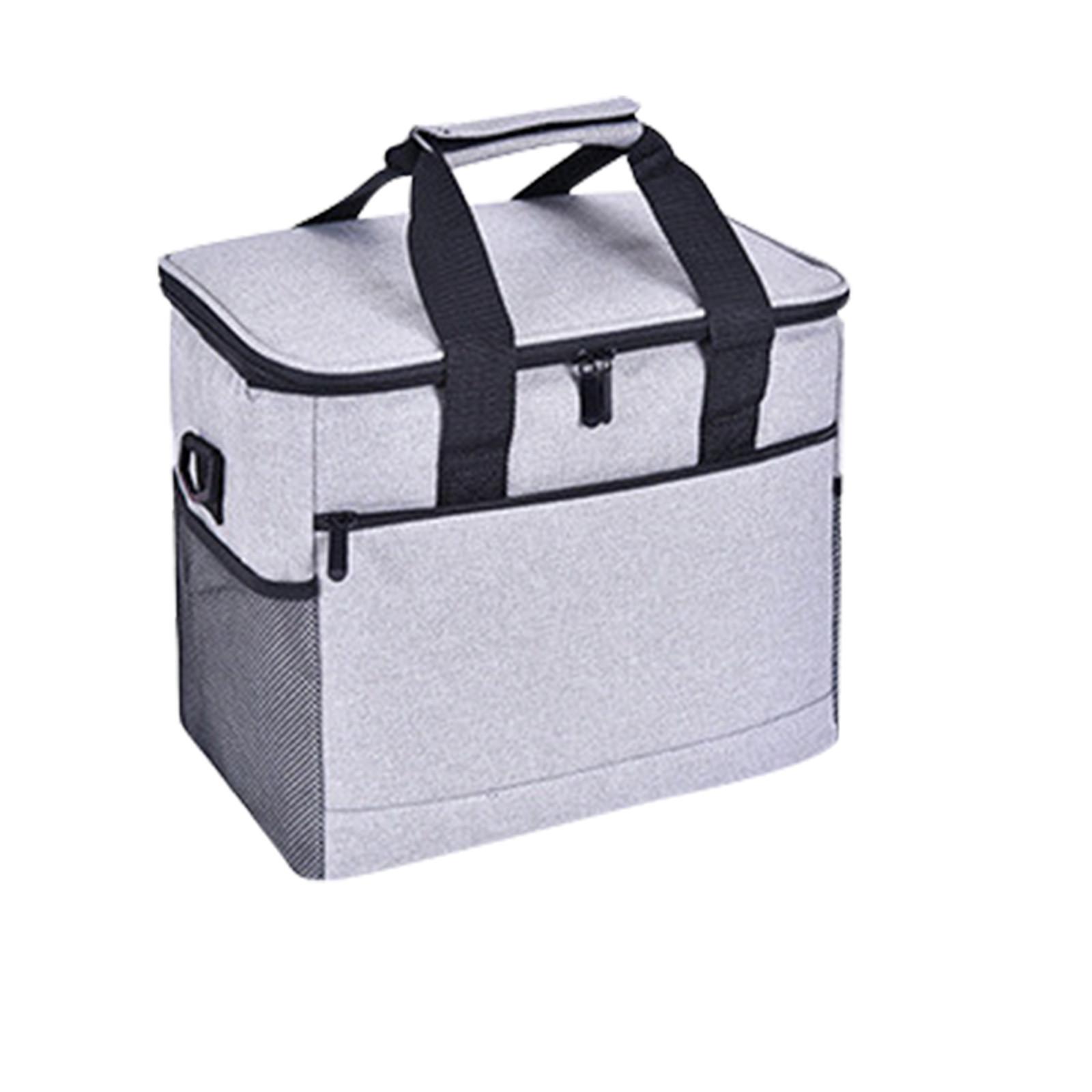 

Сумка для пикника большой вместимости для улицы, водонепроницаемая сумка для ланча, изоляционная сумка для кемпинга