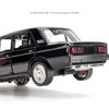 1/18 LADA 2107 Legierung Klassisches Auto Modell Druckguss Metall Retro Fahrzeug Auto Modell Simulation Ton und Licht Sammlung Kinderspielzeug Geschenk