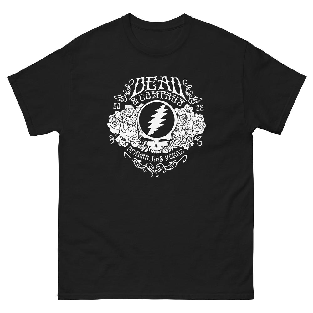 Dead amp Co Sphere 2025 Las Vegas Grateful Dead Logo Multiple Colors NEW 2025 TEE Unisex T-Shirt L