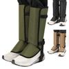 1 Pair Outdoor Leg Gaiter Adjustable Men Women Hiking Climbing Skiing Hunting Sand Snake Guard Snow Boot Shoe Gaiter Leg Protector Cover
