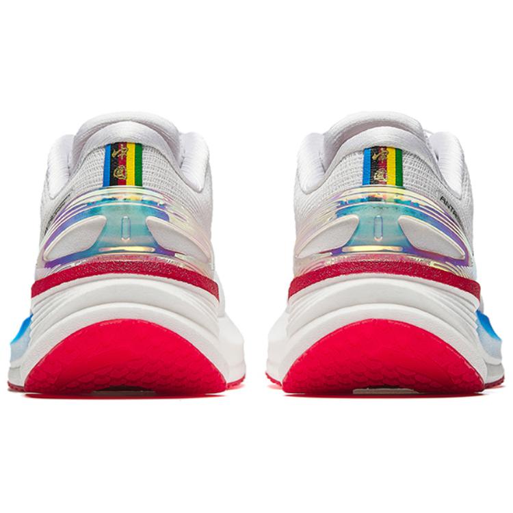 Anta Champion Running Shoes 3rd Generation Pro Paris Colorway Men Running Shoes White Blue Red 112435563R-1