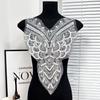 Lace Embroidery Sequined Beaded Embroidery Chest Collar Flower Wedding Dress Dress Decorative Accessories Diy Breast Flower Stickers Ins