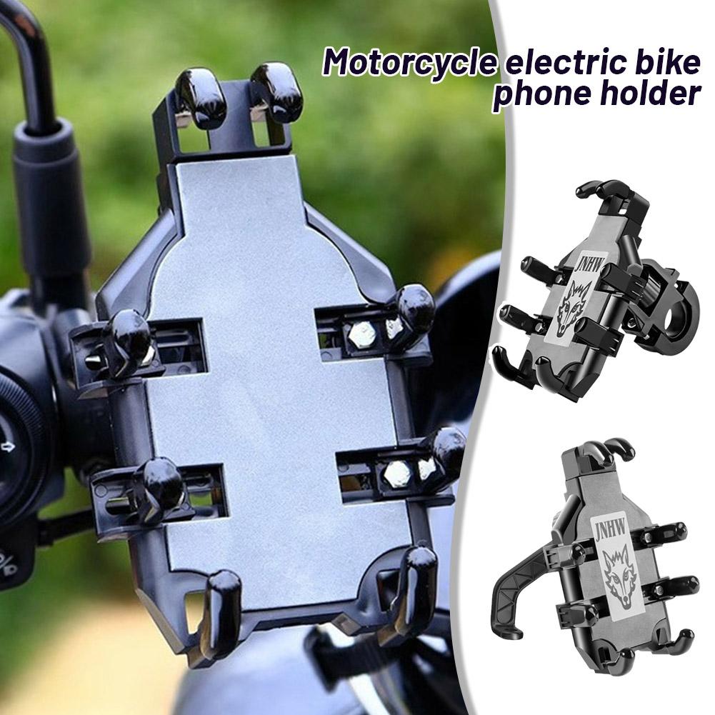 Universal Upgraded Eight Claws Mobile Phone Holder for Motorcycle Scooter ATV Bicycle E-bike Cell Phone Bracket