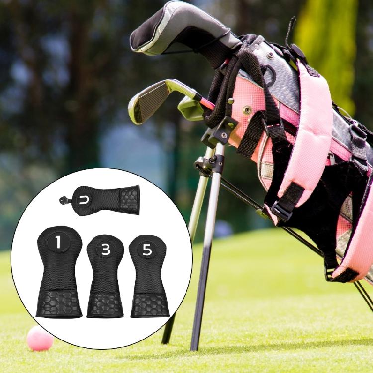 4Pcs Golfs Putter Protective Guard Golfs Club Protector Gift Golfs Head Cover Golfs Cover for Golfs Club Iron Headcover