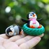 12pcsSet Penguin Figure Toy Mini Figurine Desktop Model Ornaments Toys Boys Girls Christmas Gifts