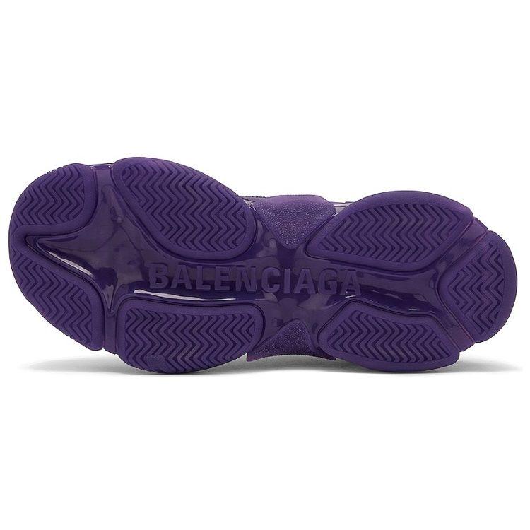 Balenciaga Triple S Clear Sole Deep Purple 541624W2GA16910