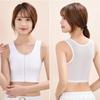 Slim Fit Seamless Shapewear Mesh Thin Underwear for Women Simple Chest Wraps Binding  Seaside