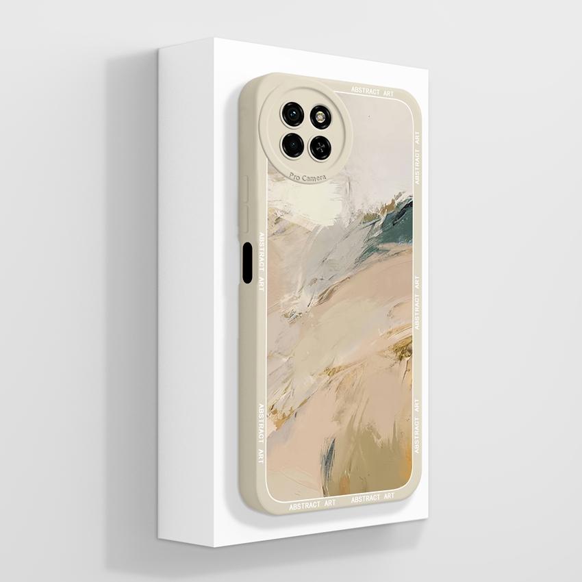 Für itel S23 S24 S25 P55 P65 A70 A80 Liebliches Katzen Handyhülle Kameraschutz Flüssigsilikon Hohe Qualität Anti-Fingerabdruck Hülle Für itel Bumper Capa