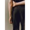 H M Skinny Fit Suit Pants Black