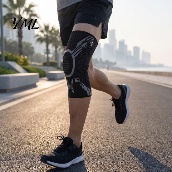Arthritis Knee Brace Adjustable Knob Brace, Support with Patella Pad, Side Stabilizer, Breathable Compression Sleeve for Workout Meniscus Tear