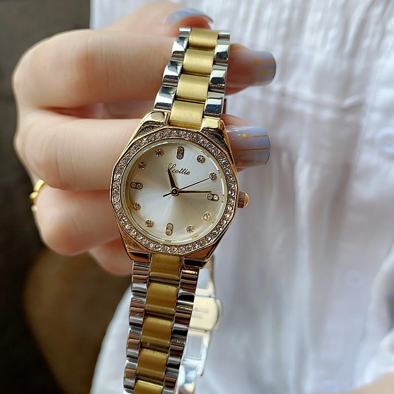 Personalized Wind Stainless Steel Strap Watch Women'S Watch Women'S Fashion Temperament Women'S Diamonds