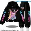 Kp-op Kids New Fashion Cartoon Print 2pcs Hoodie+Pants Sportsuits Casual Outfits Clothes for 2-13 Years Boys Girls