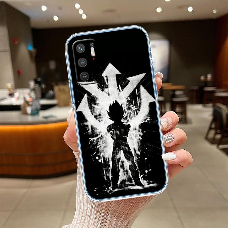 RE25 Dragon Ball Gohan Transparent Phone Case for Motorola Moto G7 G8 G9 G84 G85 G73 G24 G15 Z2 Play Power Plus
