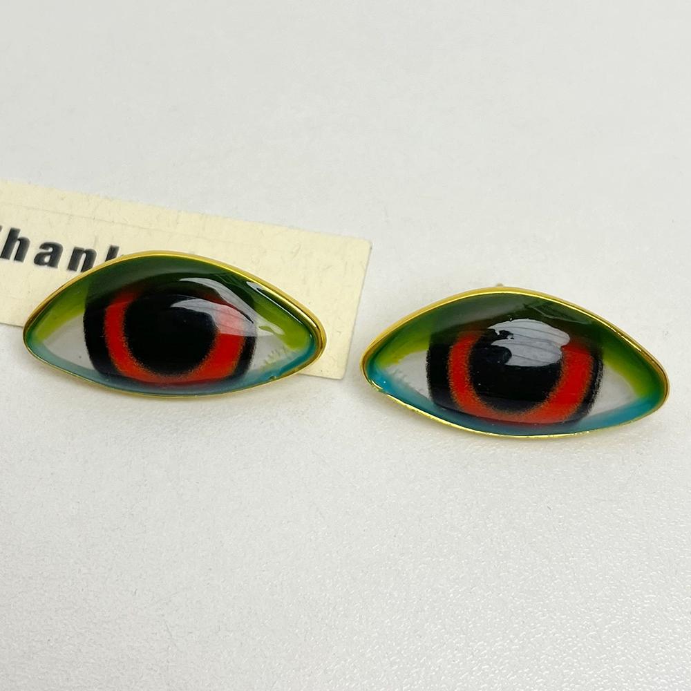 Fashionable Trendy Exaggerated Eye stud Earrings For Women Personalized And Retro Earrings Beautiful Birthday Gift For Friends