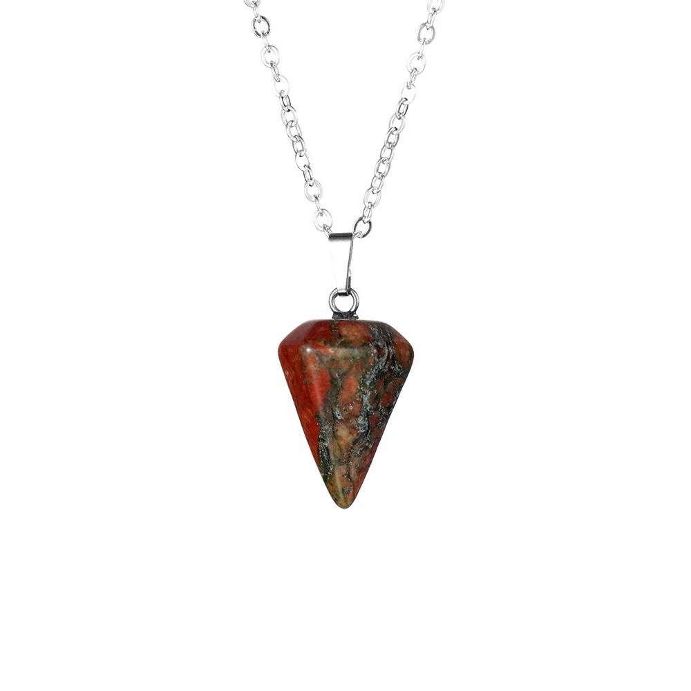 1 Pcs Metal Pendulum Pendulo Radiestesia Pendulums for Dowsing Spiral Cone Antique Gold Silver Color Pyramid Pendule Reiki