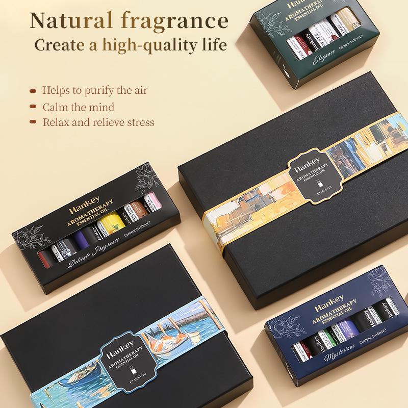 Unisex Aromatherapy Essential Oil Gift Set