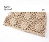 100% Pure Cashmere Japanese Retro Crochet Hat - Women's Autumn/Winter Collection