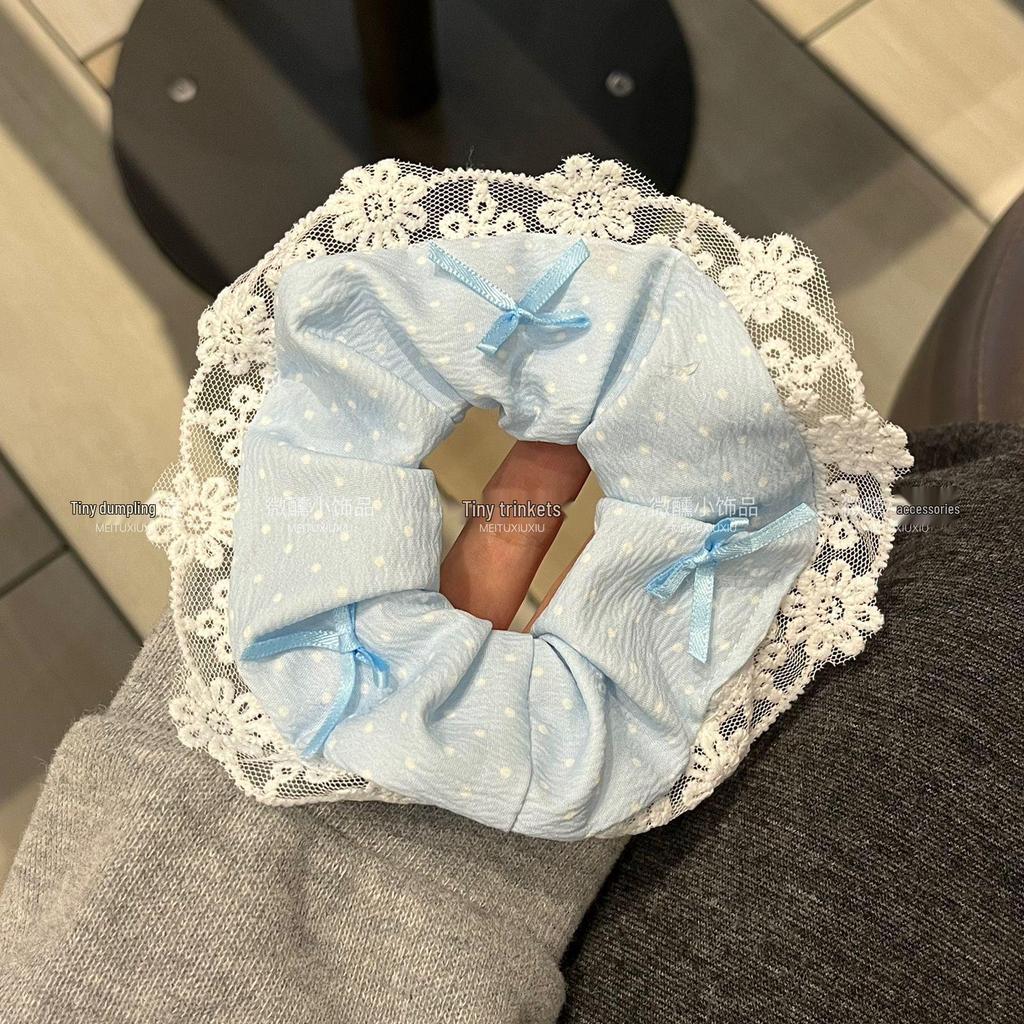 Women's Fresh Intestine Hair Tie: Gentle, Versatile, Sweet & Cute for Damage-free, Stylish Buns this Summer