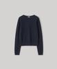 ANOTHER OFFICE WOMEN W. Libre Wool Basqueshirt (Dark Navy)