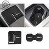 For Geely EX5 Galaxy E5 Rubber Mat Door Groove for EX5 Anti-slip Cup Cushion Gate Slot Coaster Dust-proof Car Accessories