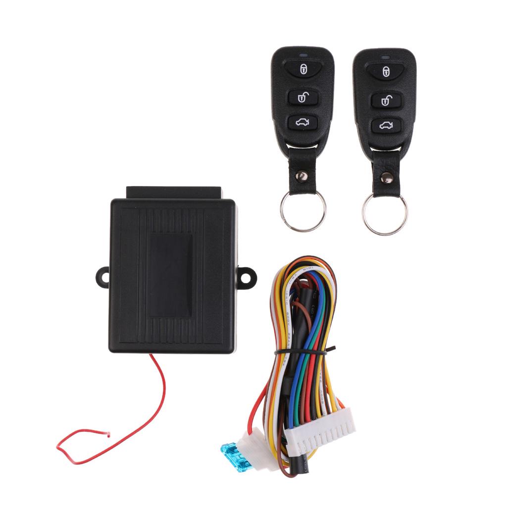 Universal Truck Keyless Entry Lock Locking Remote Control System Kit