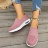 Fashion EOFK Women's Mesh Breathable Loafers Sneakers Solid Color Front Summer Walking Casual Shoes