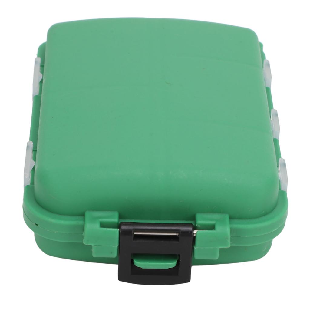 2 Stück Angler-Köderbox Wasserdicht Große Kapazität Kunststoff Tragbar Angelköder Haken Aufbewahrungsbox Behälter für Outdoor-Camping Angeln