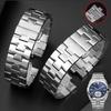 Curea de ceas de înlocuire din oțel inoxidabil pentru Vacheron Constantin Overseas 47450/47040 - Brățară solidă cu capăt curbat 7mm 8mm 8.5 mm