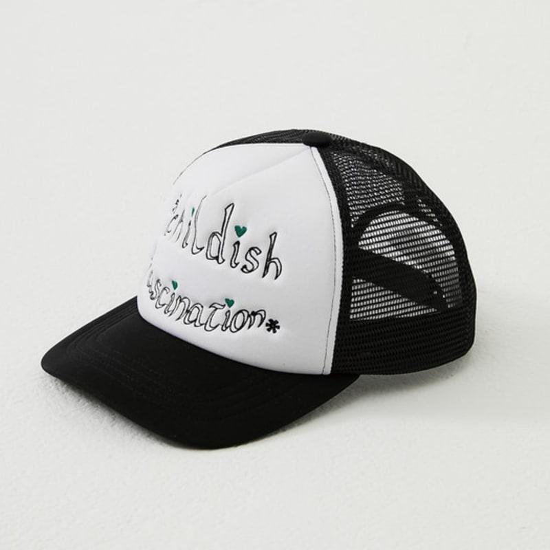 

ESC STUDIO childish fascination mesh cap (black) BLACK