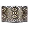Metal Hollow Lamp Shade Aesthetic Iron Hollow Out Flower Pattern Lampshade for E27 E14 Socket Light