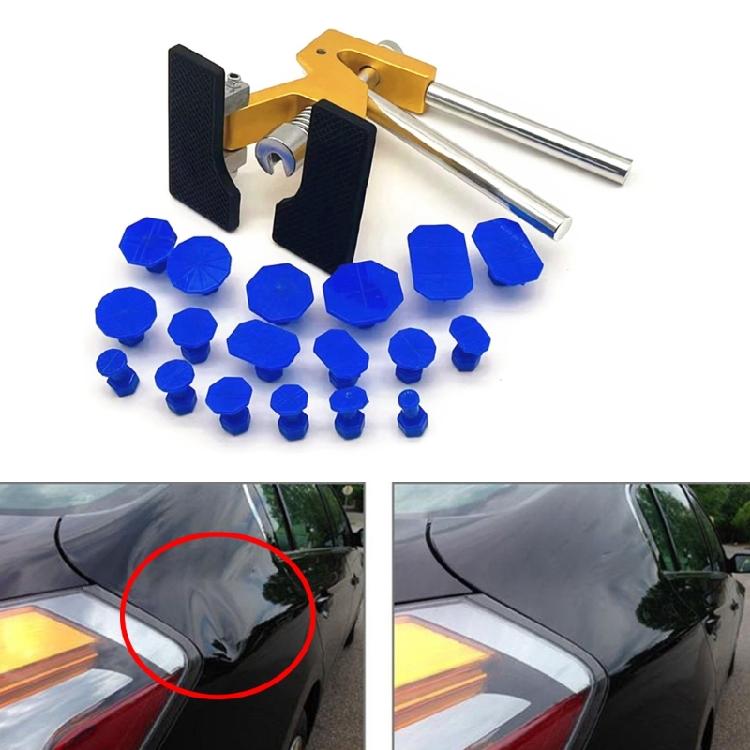 Auto Body Sheet Metal Paintless Dent Puller Kit Car Dent Repair Tool Suction Cup