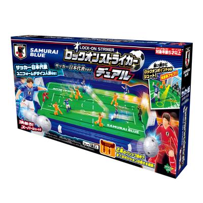 Epoch Soccer Board Lock-On Striker Dual Japan National Team Ver ST Mark Certified Toy Game Two-Player Play