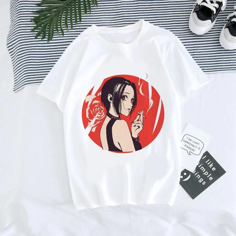 ZX TEE Nana Anime T-Shirt Nana Anime Shirt Nana Osaki Manga Charakter Shirt BLACK STONES Merchandise Japanisches Anime Charakter Print T-Shirt