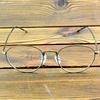 Full-Rim Titanium Oval Optical Glasses Frame – Lightweight Metal Eyewear for Men and Women with Sleek Design