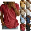 Camisola Colorida Feminina de Algodão e Linho Solta de Manga Comprida Versátil Top Básico