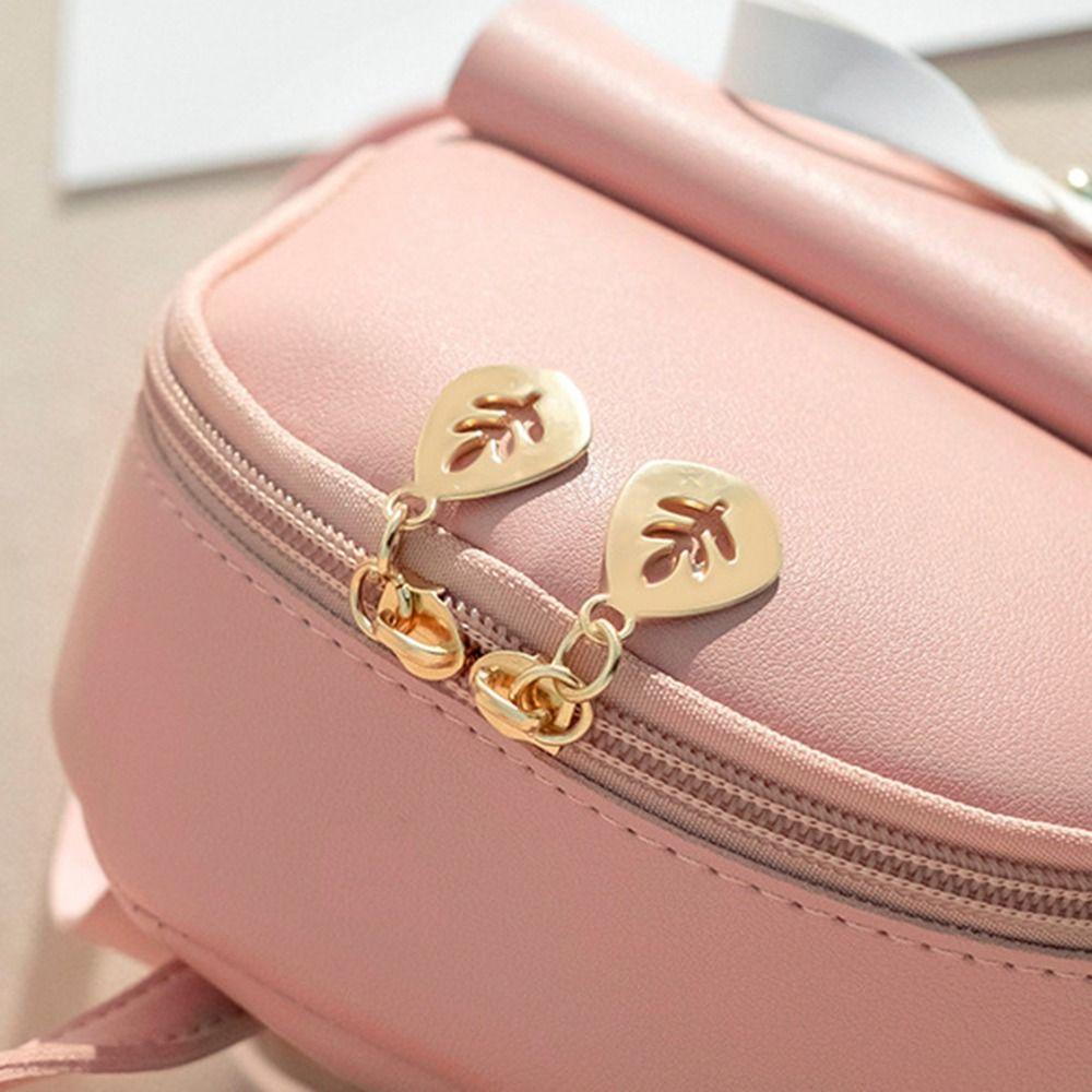 Cute Women Mini Backpack Fashion Shoulder Bag Sweet Big Bow-knot Backpack  Travelling