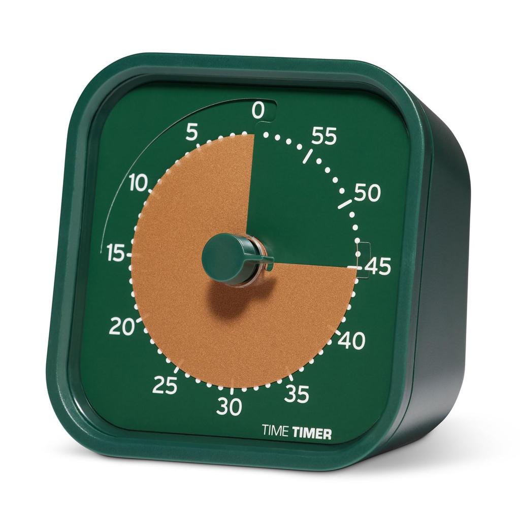 TIME TIMER MOD Home Edition 9cm 60-minute Timer Mod Metallic Forest Time Management TTM9-HMF-W Genuine Product
