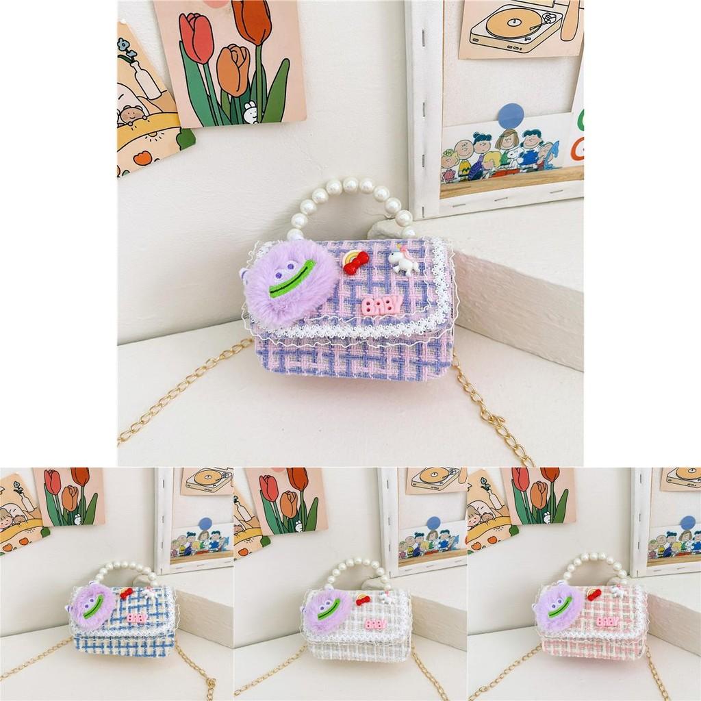 Childrens Bag Cartoon Girl Portable Mao Mao Strange Shoulder Slung Small Bag