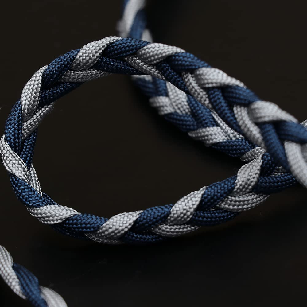 TRIPOWIN GranVia Stereo Audio Headphone Upgrade Cable HD650 2m High-End (3.5mm Plug, Connector, (6.5ft) - Gray)